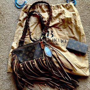 This is a Vintage Boho Bag that is also authentic LV.